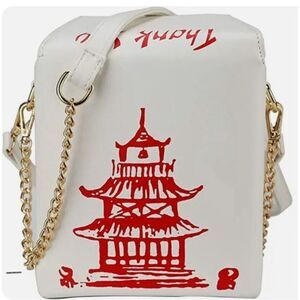 Chinese takeout box purse